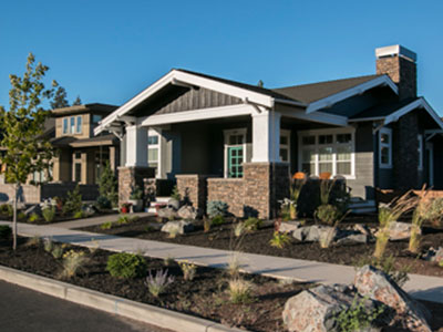 Home exterior with Cascade windows and doors