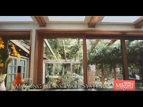 Milgard moving glass wall system video