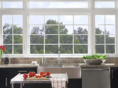 Two-story home with Simonton windows