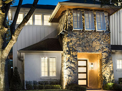 Interior room with energy-efficient Simonton windows