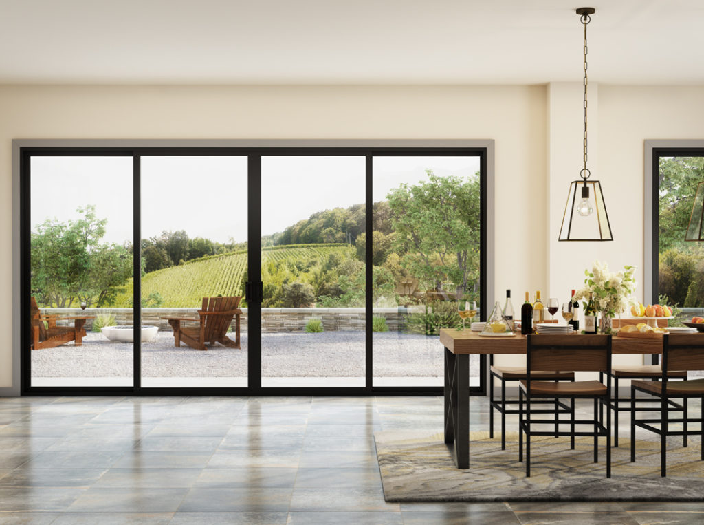 A Lifetime advisor walking a homeowner through their replacement-window project at home