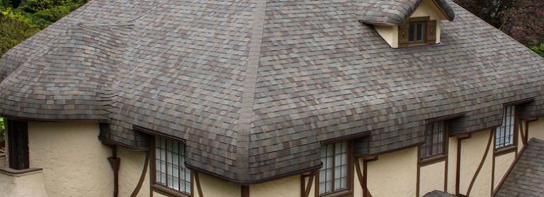 A unique residential roofing style by Lifetime Windows & Doors in Portland OR