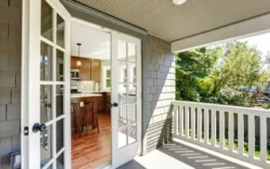 French door on a patio in Portland OR | is a French door right for your space? | Lifetime Windows & Doors